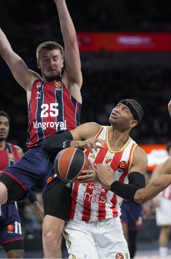 Baskonija, KK Crvena zvezda, Evroliga