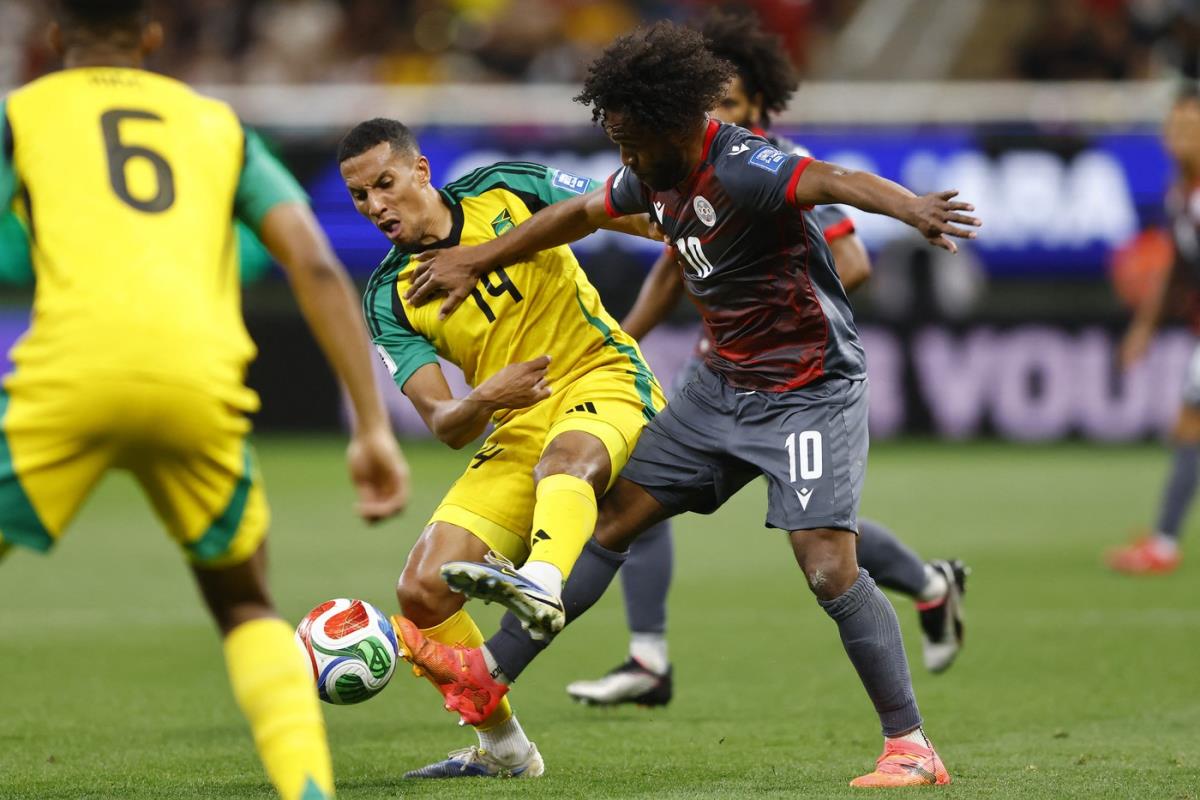 Detalj sa meča Nova Kaledonija - Jamajka