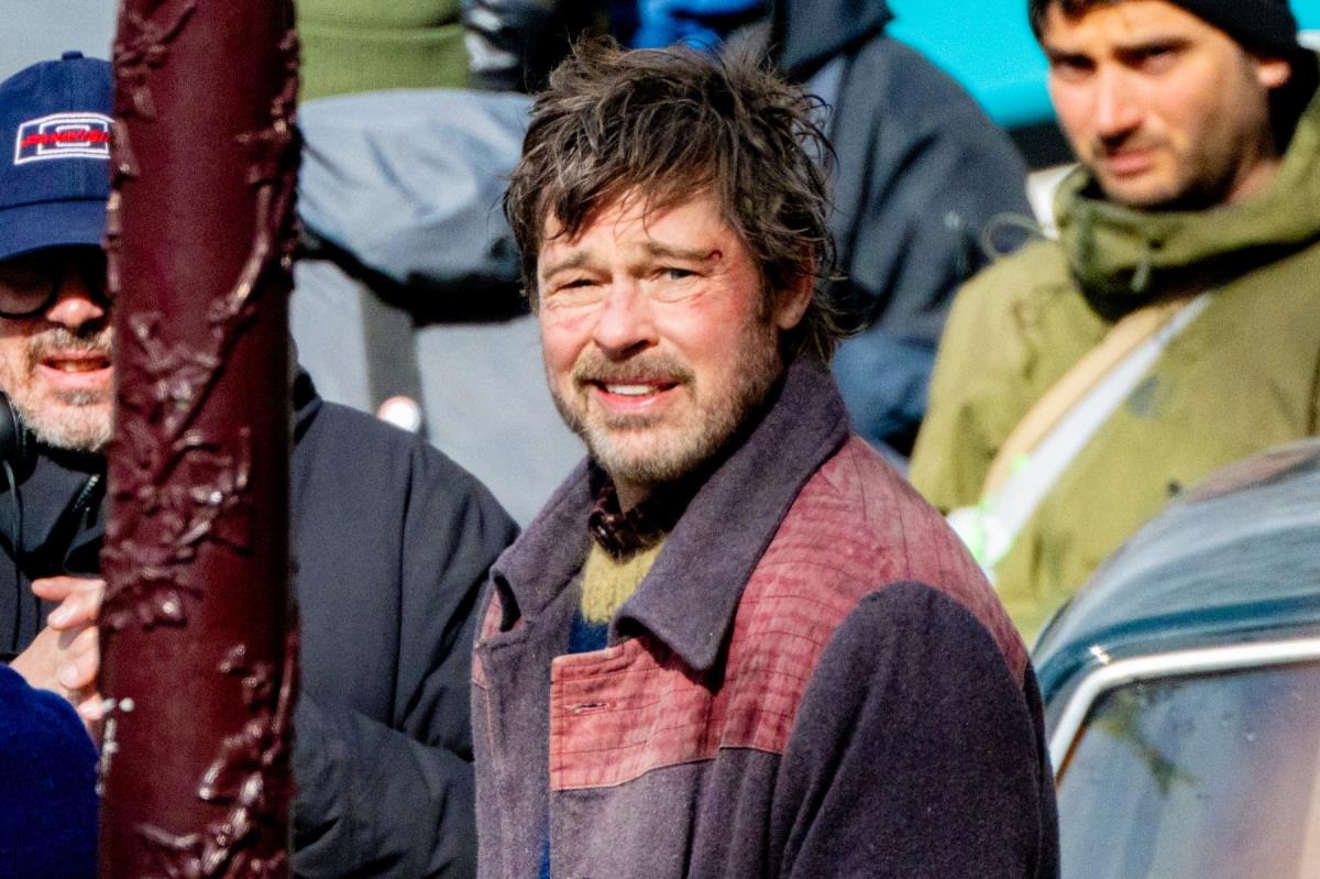 Bred Pit neprepoznatljiv na snimanju filma Jahači