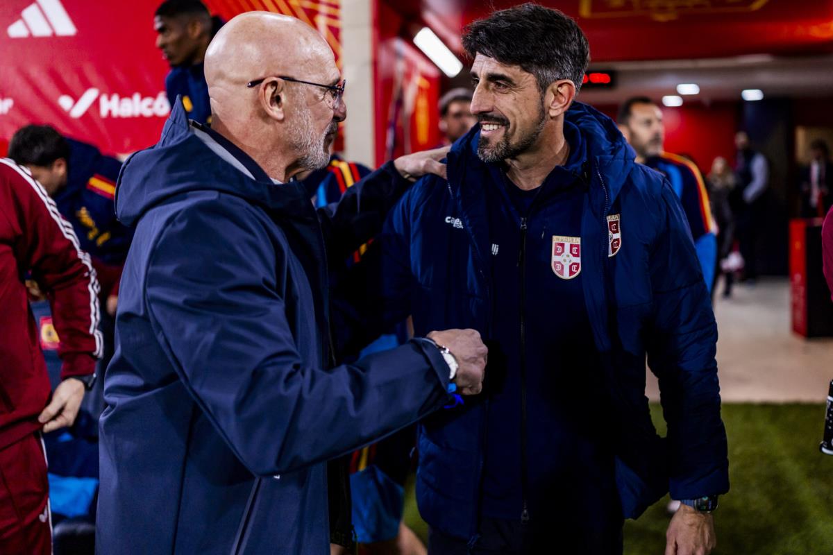 Luis De la Fuente i Veljko Paunović