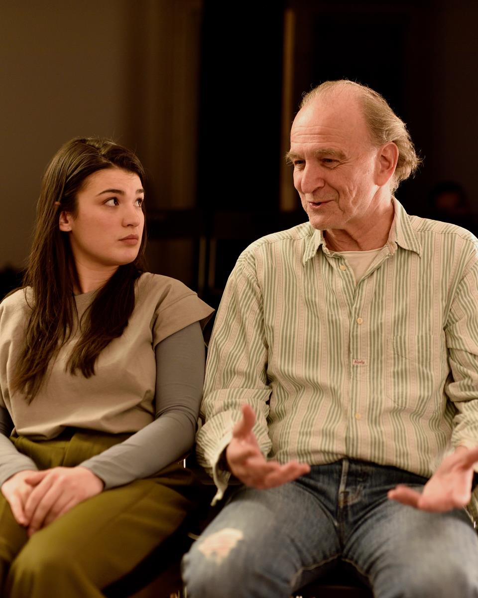 Marta Bogosavljević i Svetozar Cvetković u predstavi Kako sam naučila da vozim, Milano 2026