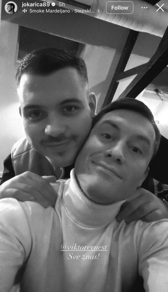 Jovan Pantić i Viktor Živojinović