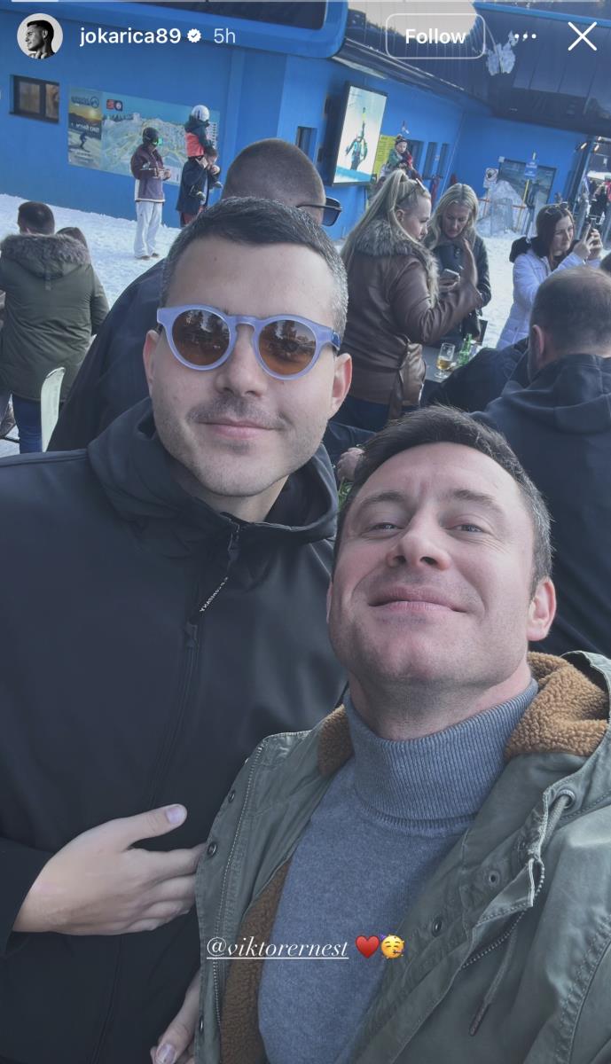 Jovan Pantić i Viktor Živojinović