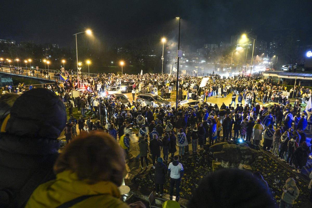 Sarajevo, doček fudbalera BIH