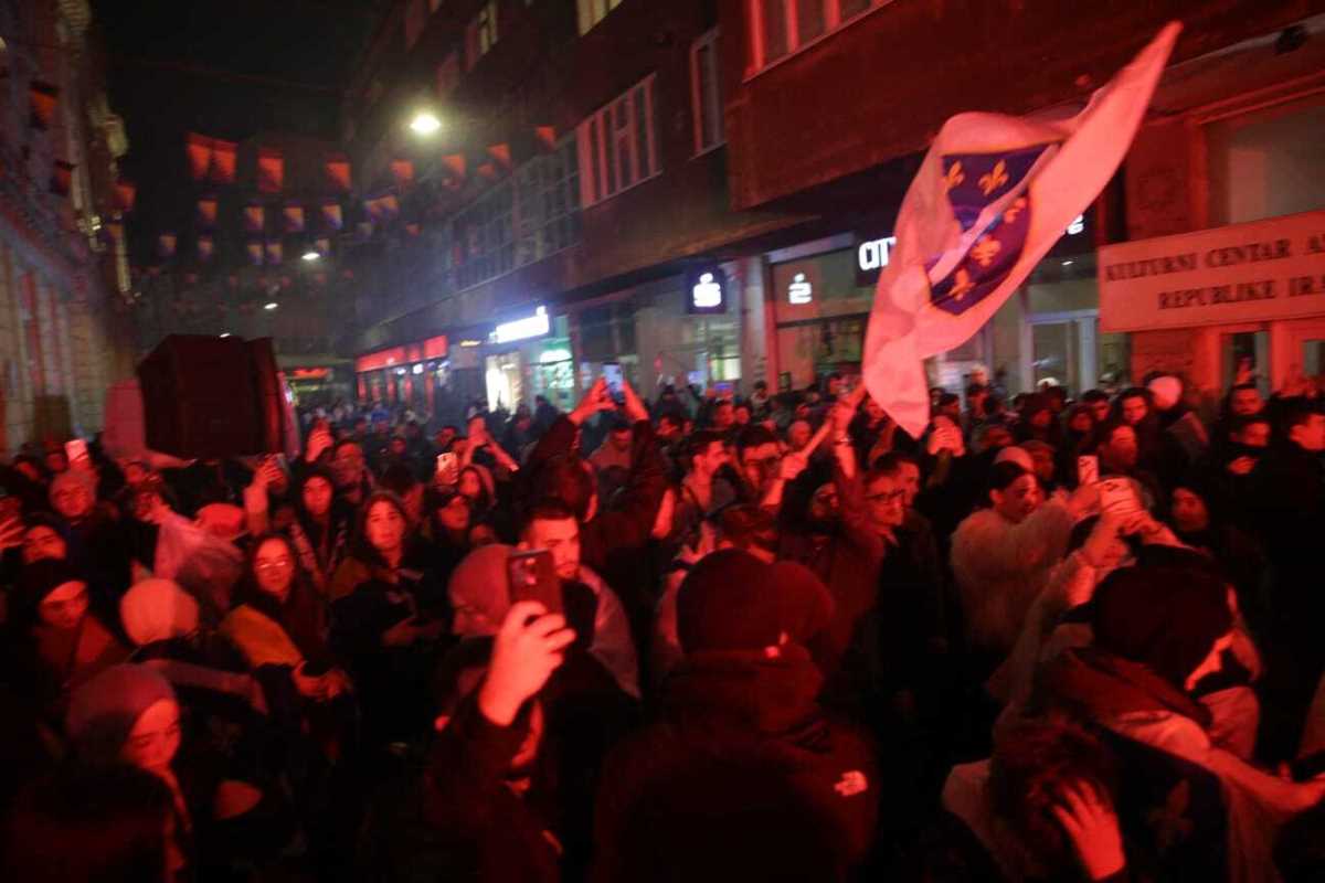 Sarajevo, doček fudbalera BIH