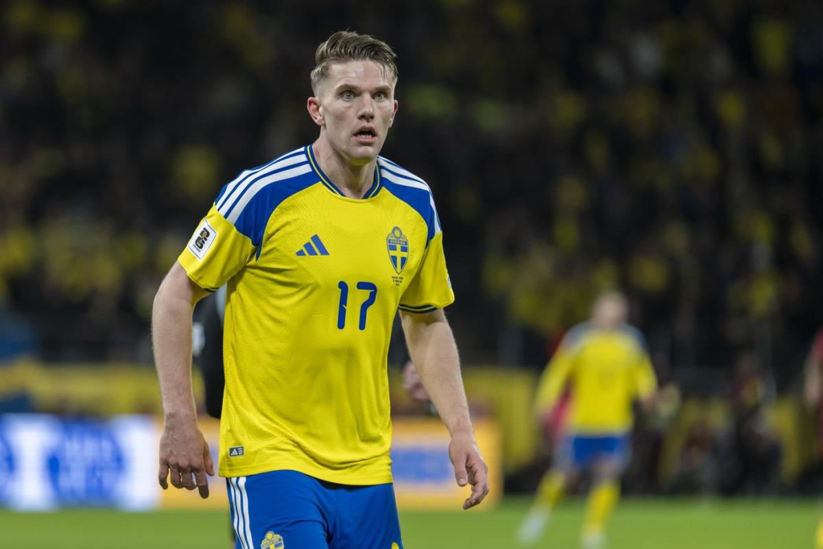 Viktor Đekereš na meču Švedska - Poljska