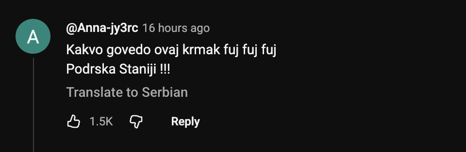 Stanija Dobrojević ima najveću podršku ikad