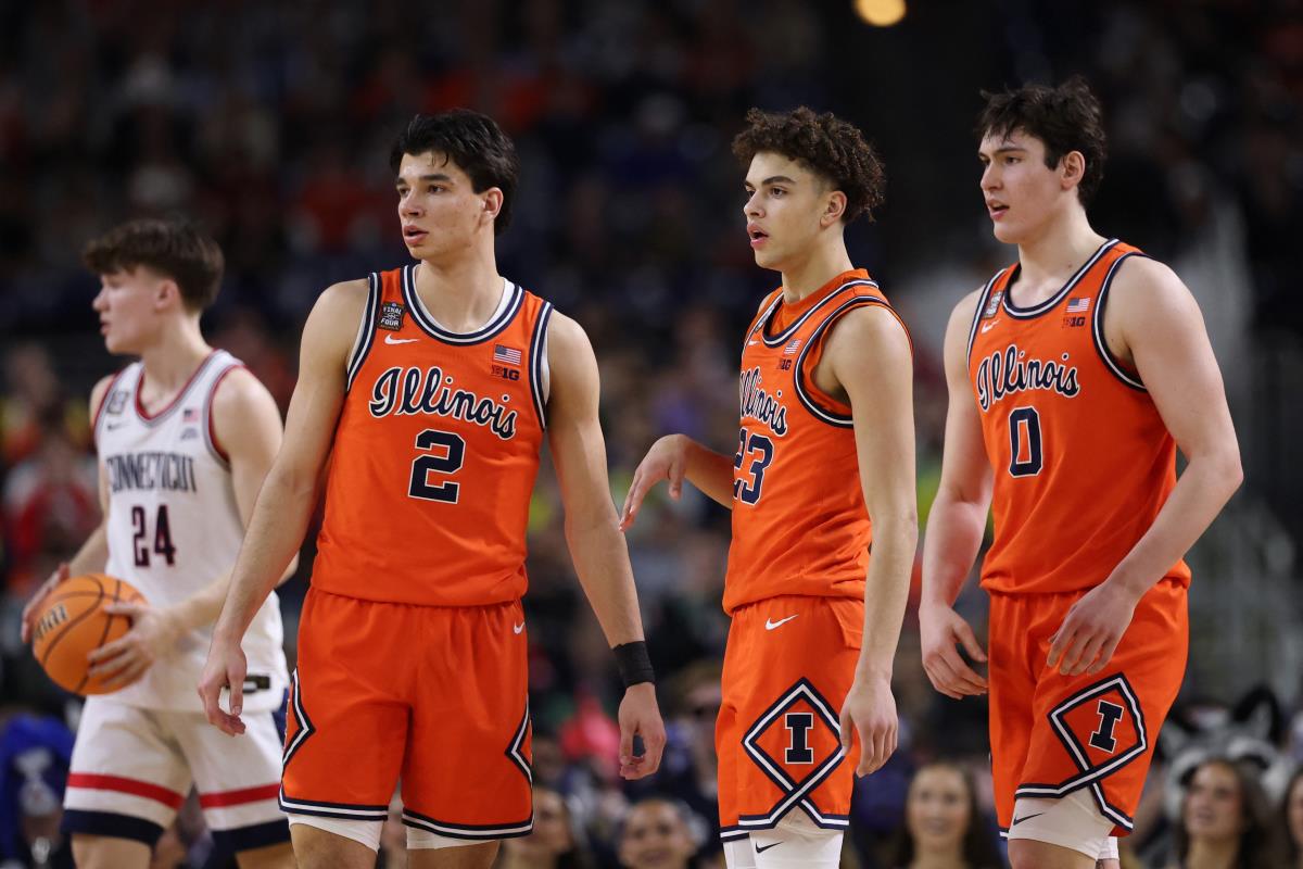 Andrej Stojaković u dresu Ilinoisa