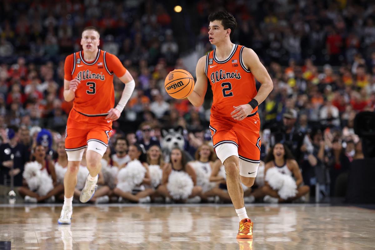 Andrej Stojaković u dresu Ilinoisa