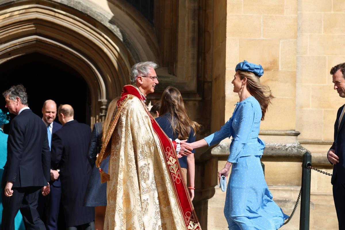 Kraljevska porodica na uskršnjoj liturgiji