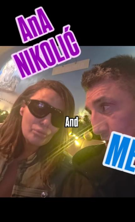 ISPLIVAO SNIMAK KRISTIJANA GOLUBOVIĆA I ANE NIKOLIĆ: U jeku drame razvoda sa Kristinom, evo šta radi: Usnimljeno šta su razgovarali (FOTO)