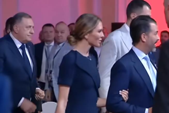 Donald Tramp Mlađi u poseti Banjaluci s verenicom Betina Anderson