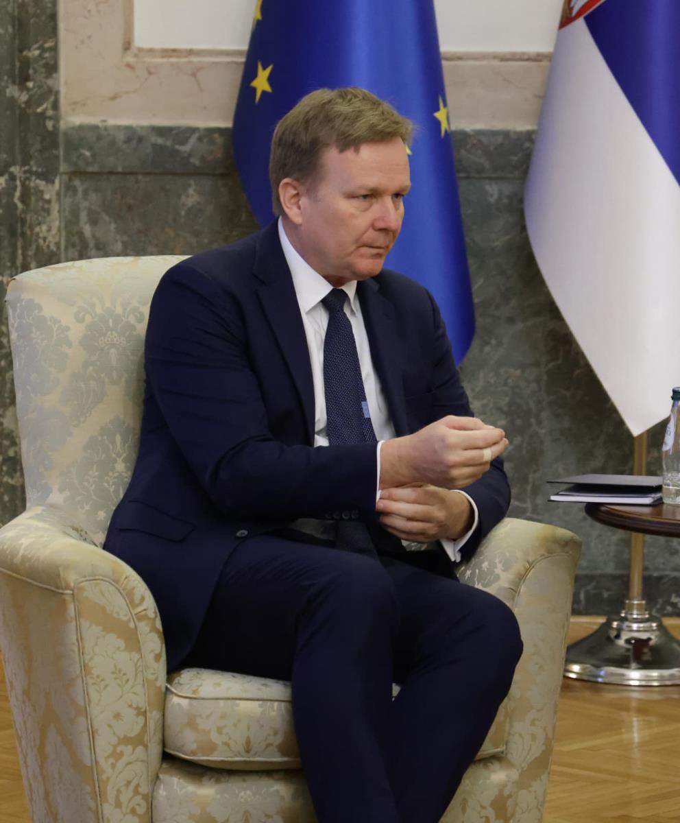 Aleksandar Vučić i Peter Sorensen