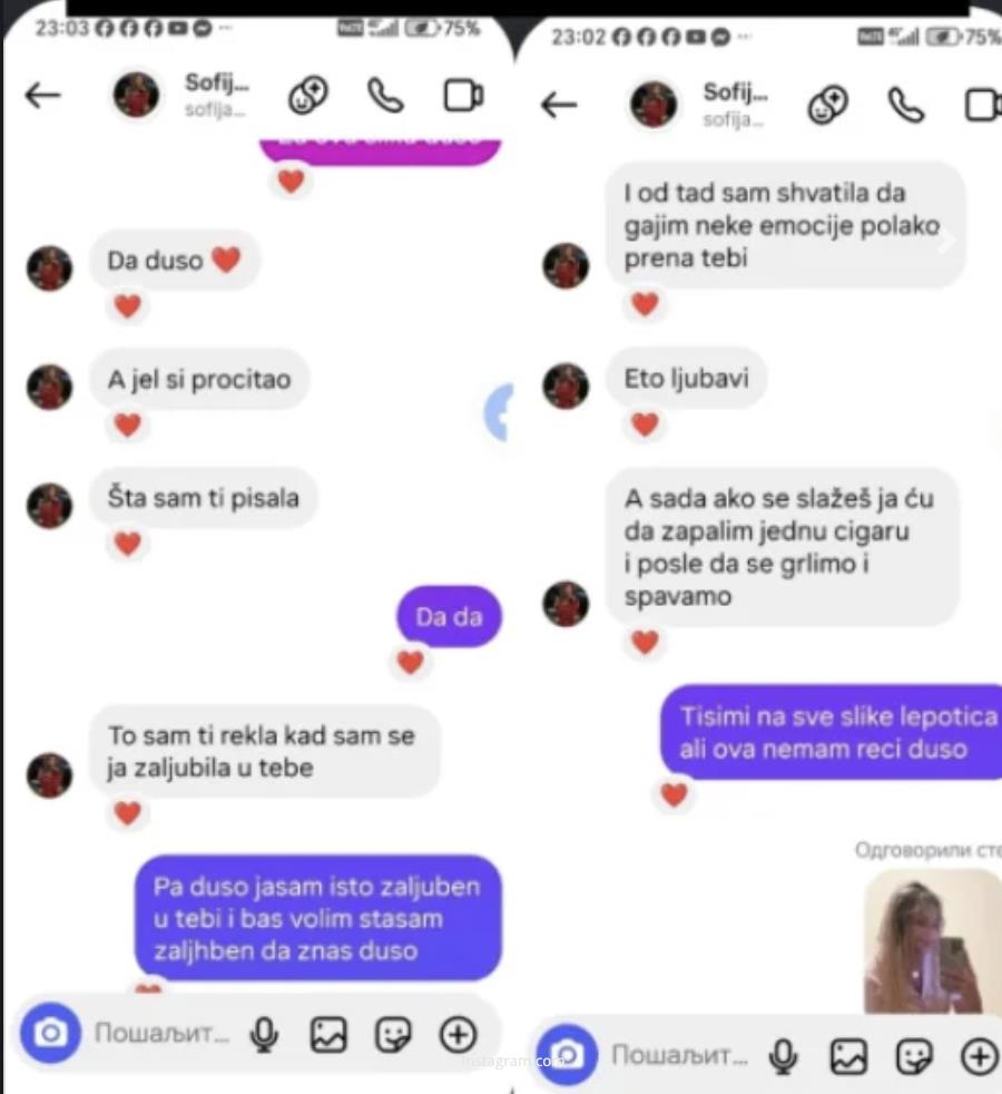 "MOJA LJUBAV, MOJ MUŽ" Procurile poruke koje je Sofija slala Danetu (70), daje sve od sebe da se u Eliti opere od njega, a OVO JE PRAVA ISTINA: Zaljubljena sam