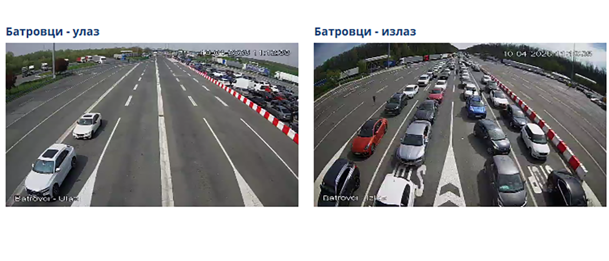 Granični prelazi sa Hrvatskom