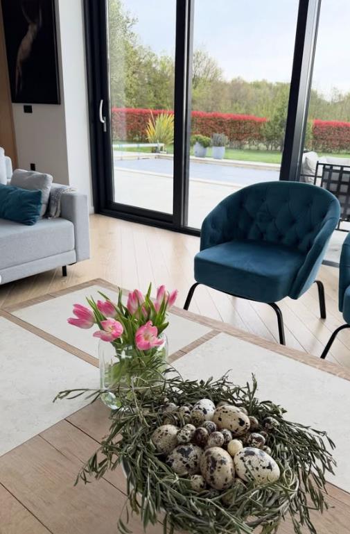 Sonja Vuksanović uživa u vili za vreme praznika