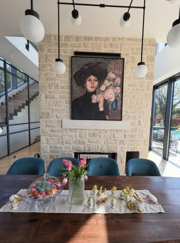 Sonja Vuksanović uživa u vili za vreme praznika