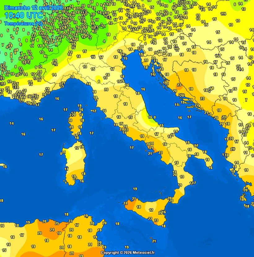 Trenutna vremenska situacija
