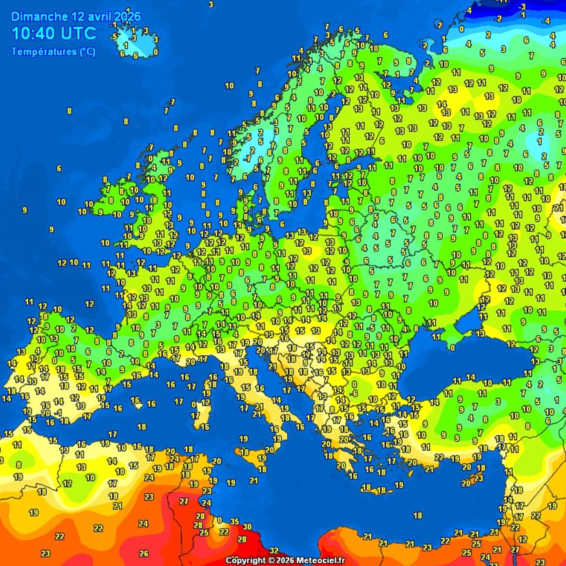 Trenutna vremenska situacija