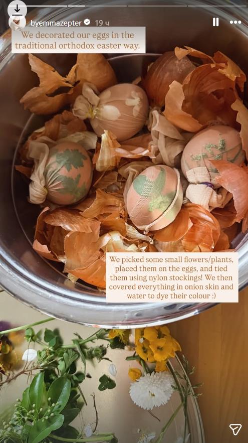 Ema Cepter farba jaja