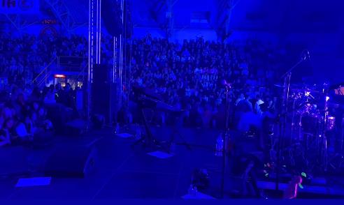 Žika Jakšić na koncertu Aleksandre Prijović