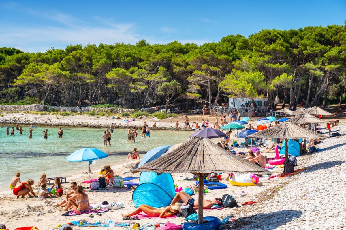 Sakarun plaža, Hrvatska