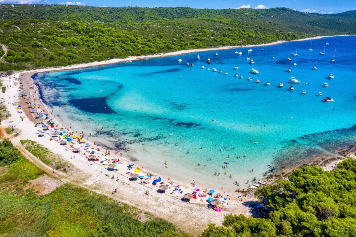 Sakarun plaža, Hrvatska