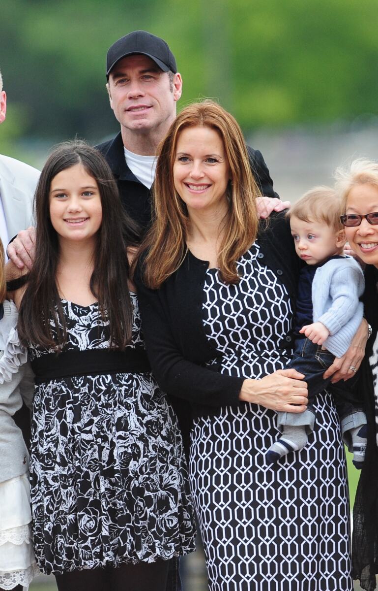 Ela Blu Travolta, Džon Travolta, Keli Preston