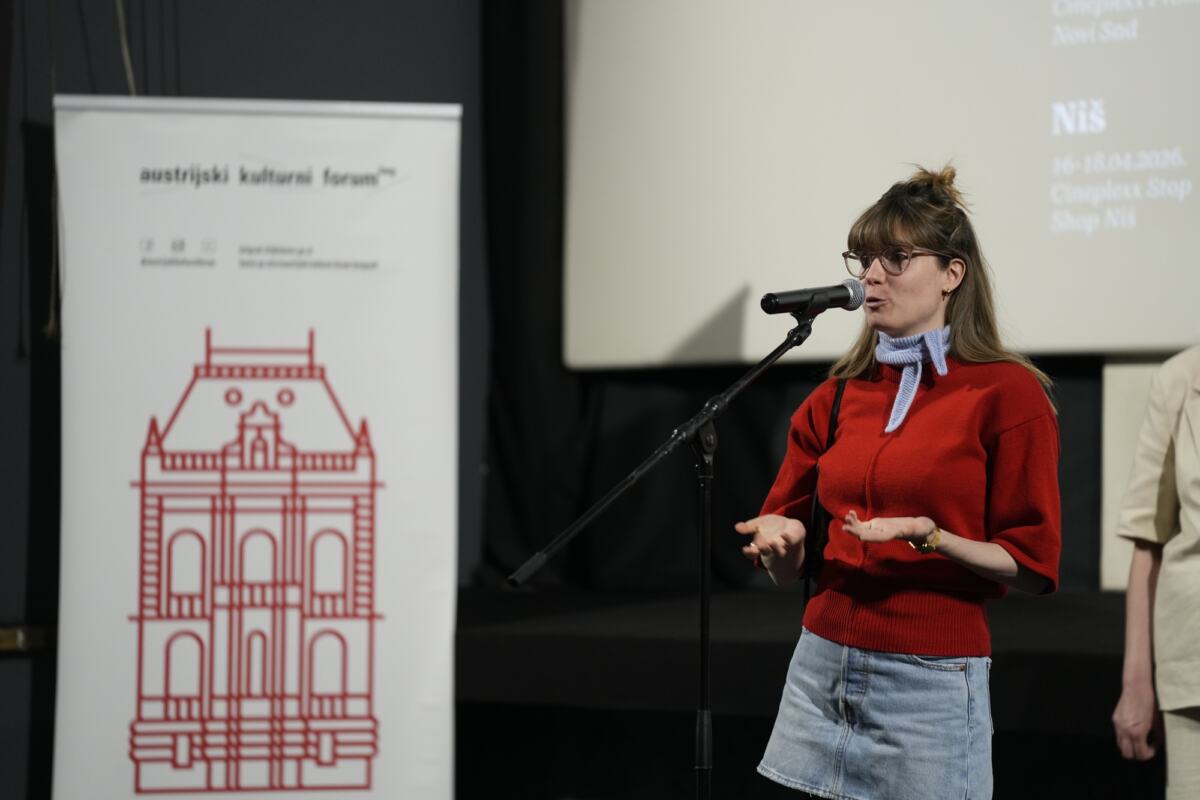 Olga Kosanović - otvaranje Austrijskog filmskog festivala, foto Vesna Anđić.JPG