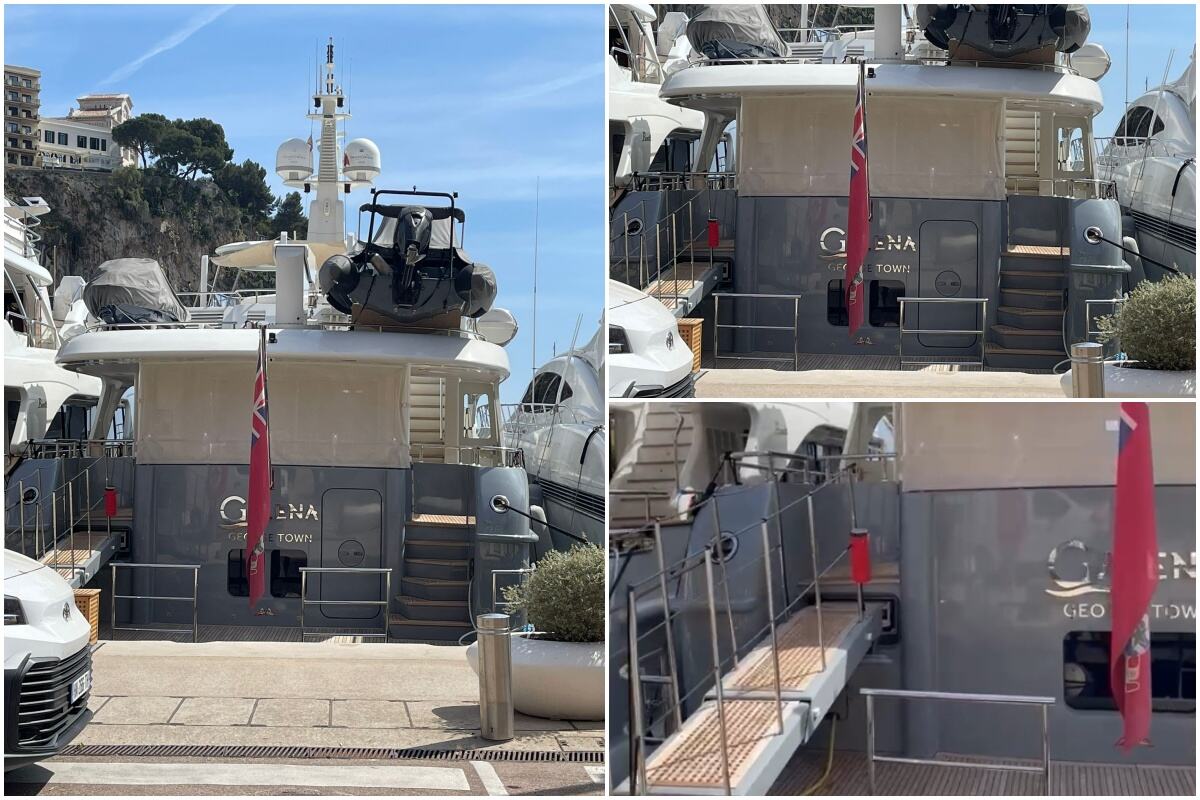 Melina Galić Melina Džinović jahta muža