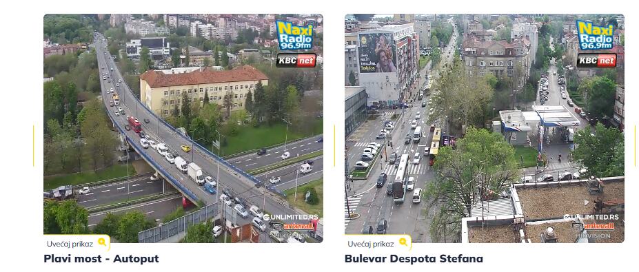 Jutarnji špic u Beogradu