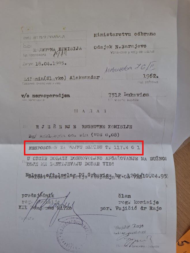 Kurir dokumenta koja raskrinkavaju lažnog svedoka o Sarajevo safariju