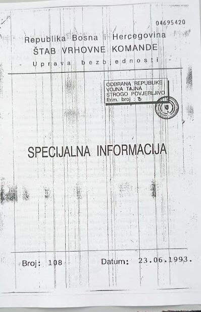 Kurir dokumenta koja raskrinkavaju lažnog svedoka o Sarajevo safariju