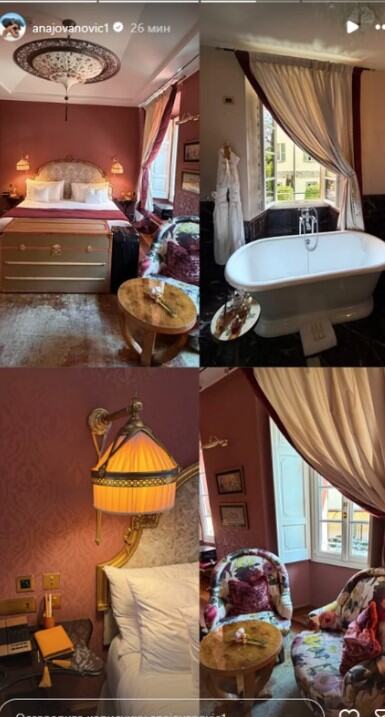 (FOTO) SUPRUGA NAŠEG PEVAČA NOĆ U HOTELU PLAĆA 5.700 EVRA: Donose joj doručak na terasu sa koje pogled puca, kada na sred sobe: Luksuz kakav niste videli