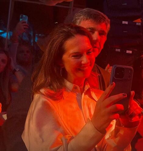 Nataša Ninković i Nenad Šarenac na nastupu Zdravka Čolića