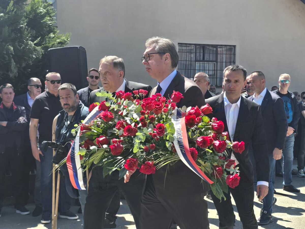 Sahrana majke Milorada Dodika