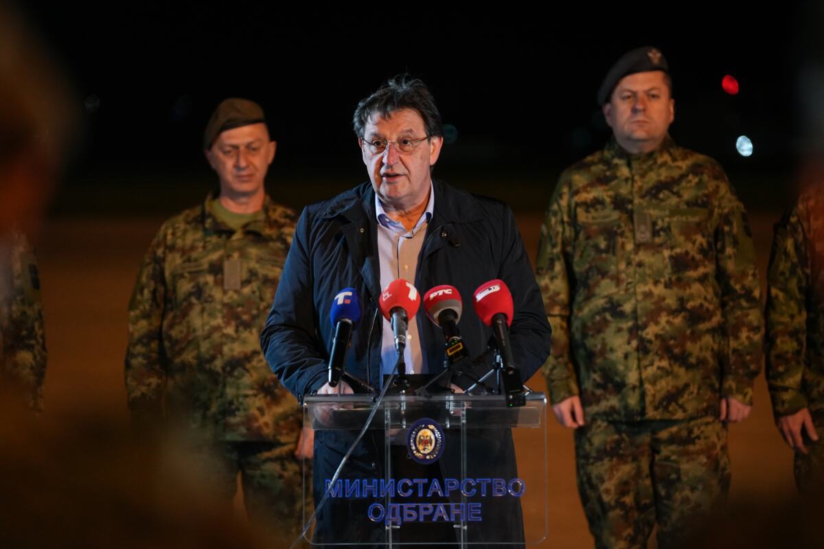 Doček jedinice Vojske Srbije iz Libana