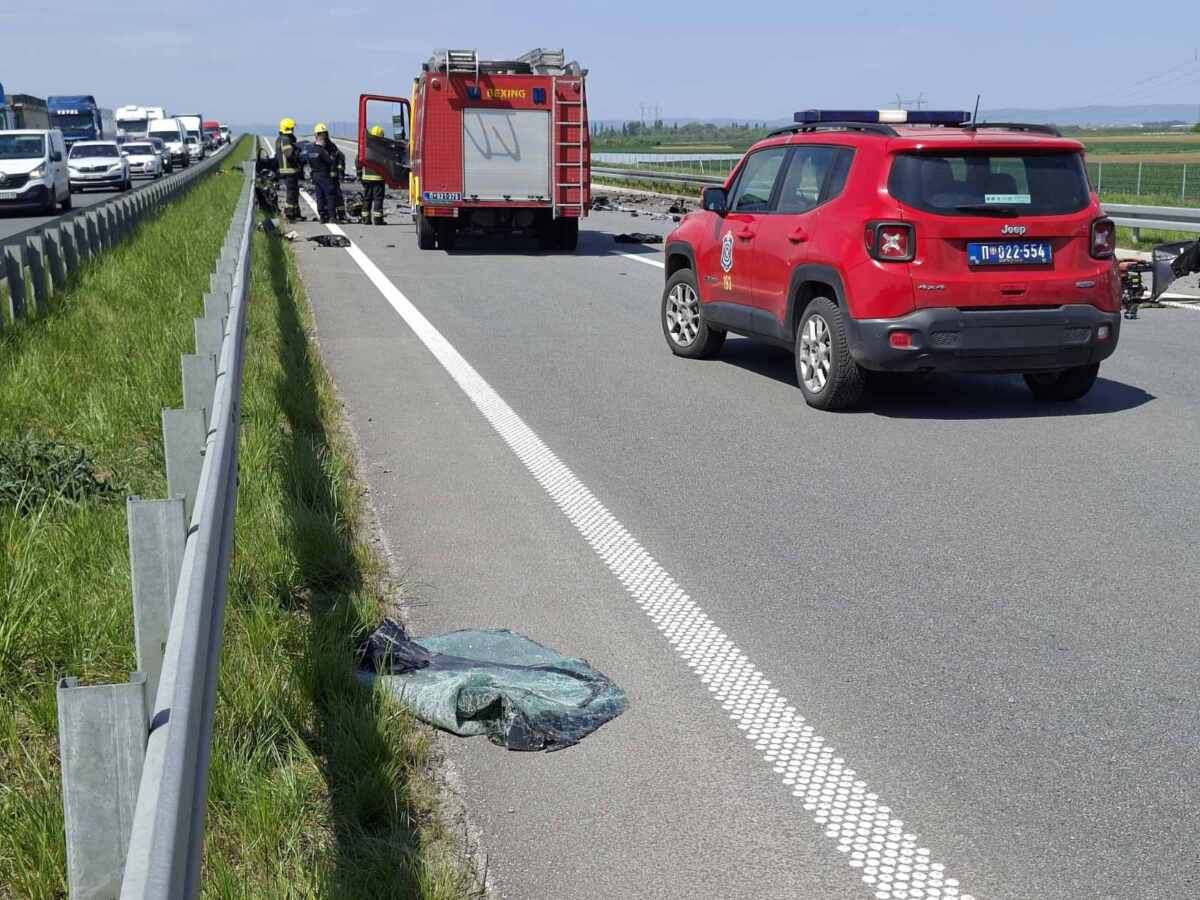 Novi detalji jezive nesreće na auto putu kod Rume