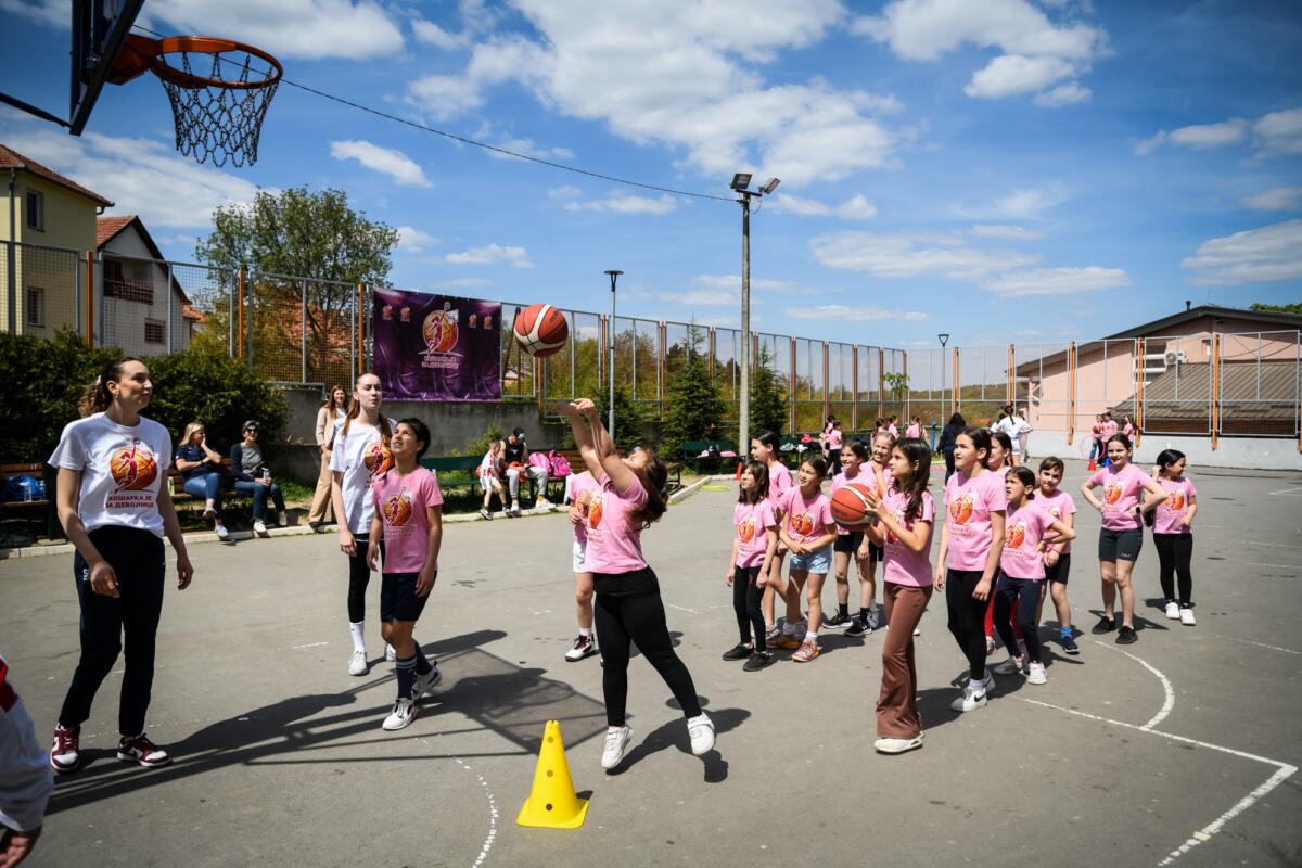 Košarka je za devojčice