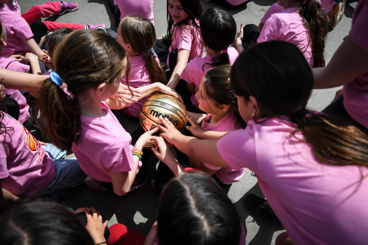 Košarka je za devojčice