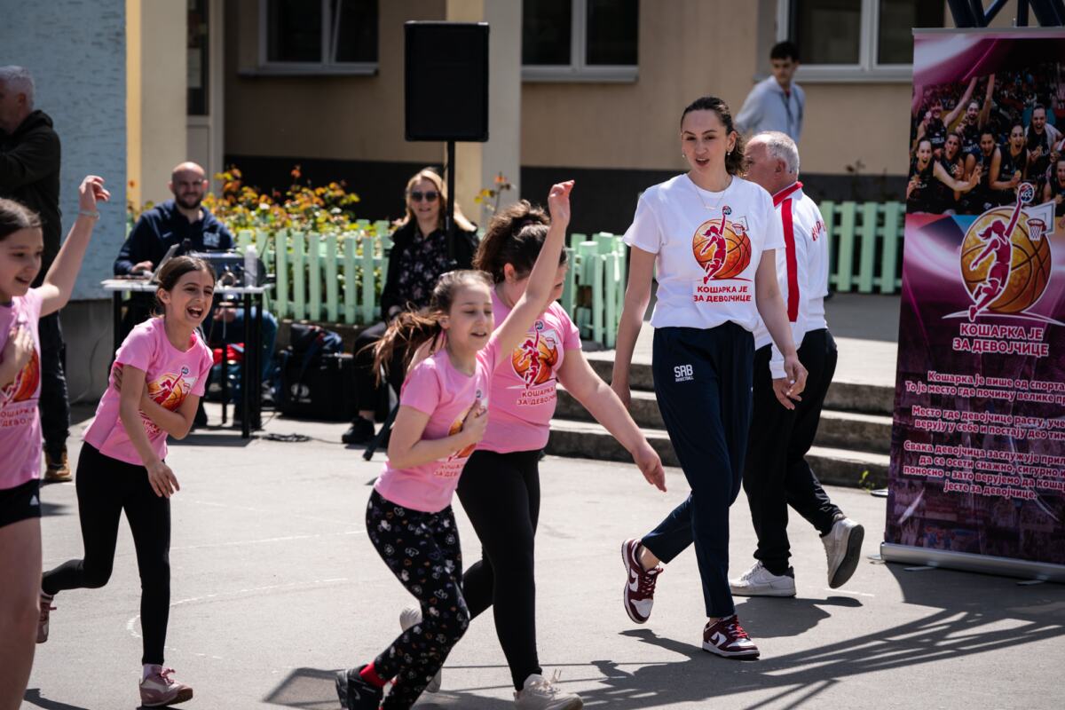 Košarka je za devojčice