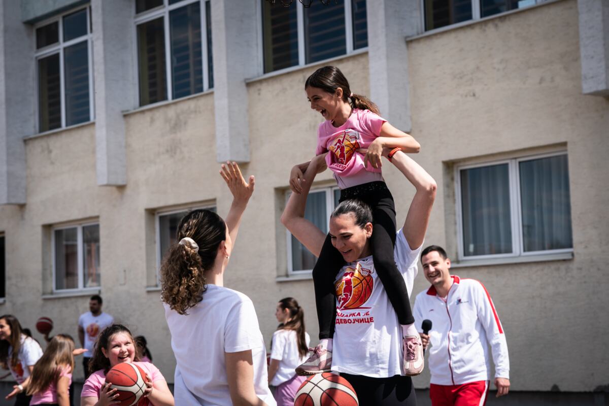 Košarka je za devojčice
