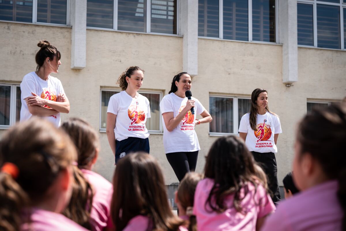 Košarka je za devojčice