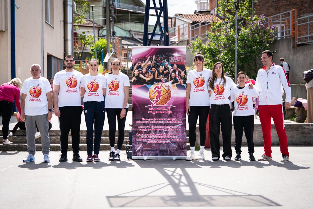 Košarka je za devojčice