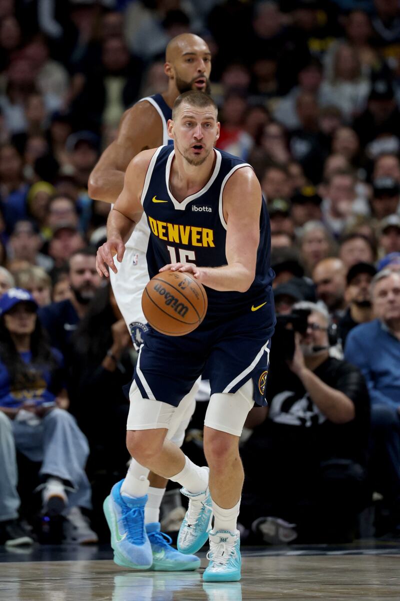 Nikola Jokić na petom meču Denver - Minesota