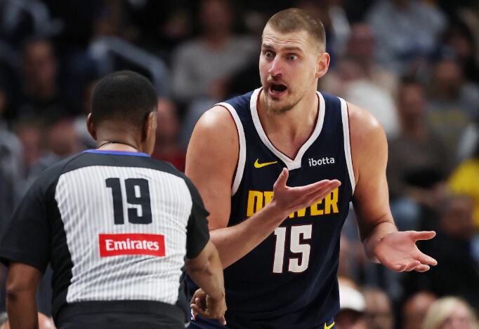 Nikola Jokić na petom meču Denver - Minesota