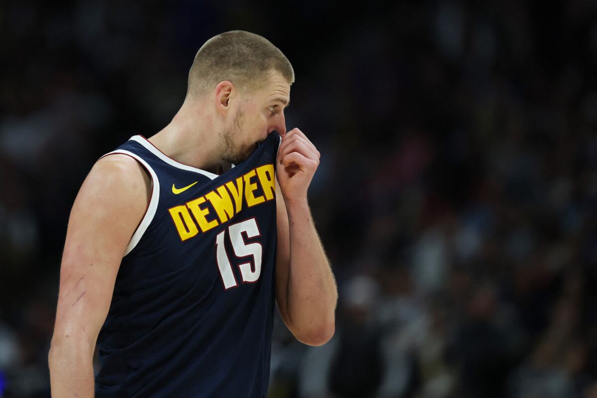 Nikola Jokić na petom meču Denver - Minesota