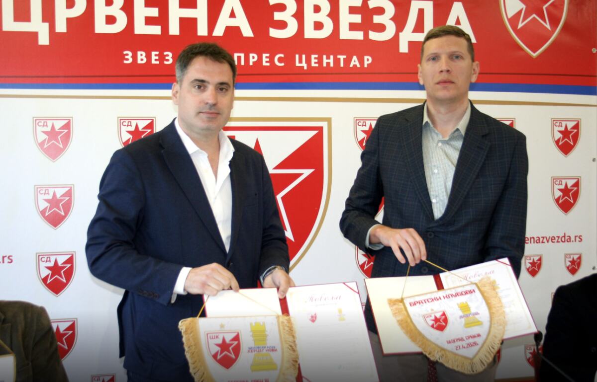 Pobratimili se šahovski klubovi Crvena zvezda i Herceg novi