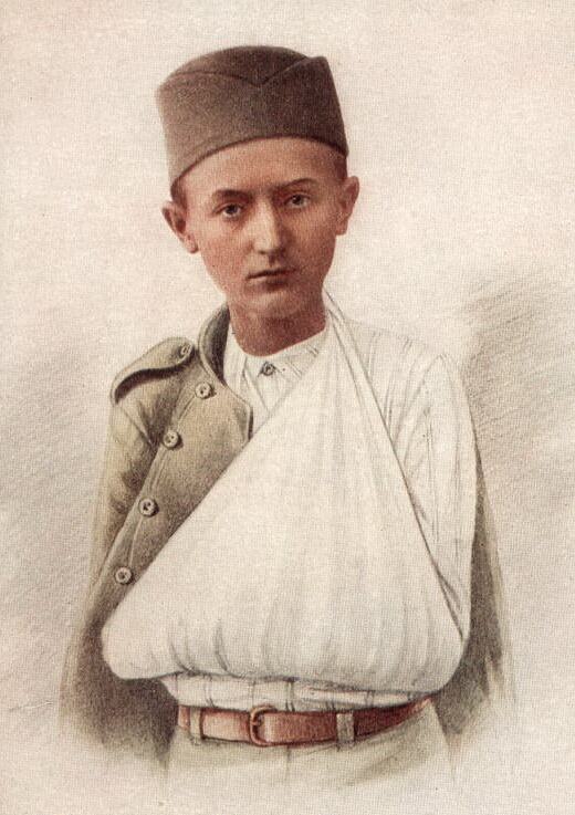 LOZNICA - Momčilo Gavrić ranjen tokom borbi na Kajmakčalanu Muzej Jadra (1).jpg