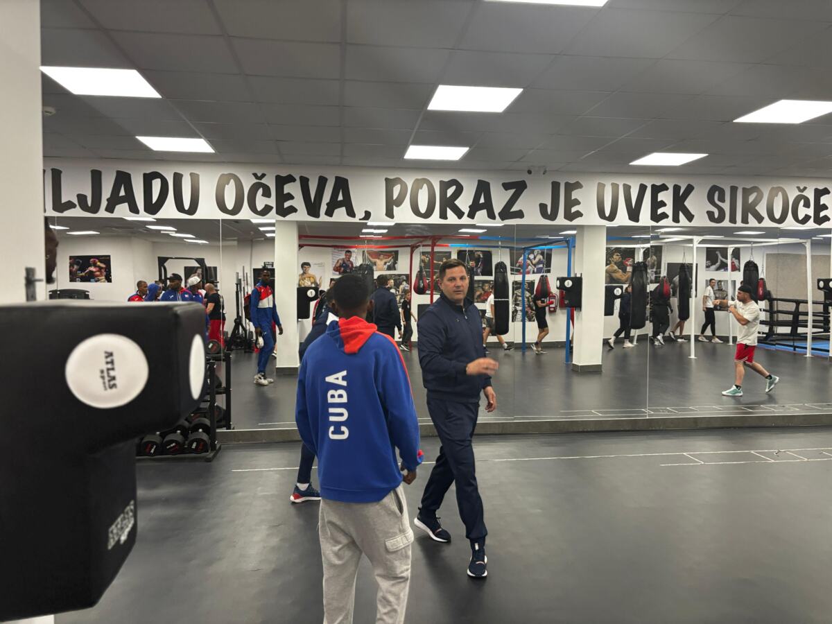Bokseri iz Kube u Loznici